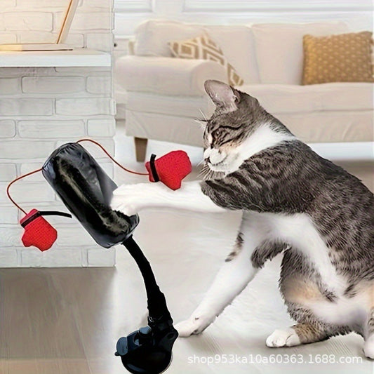 [Cross-border explosive] Cats Puppet Wrestler New Home Cat Pet Toy Gloves