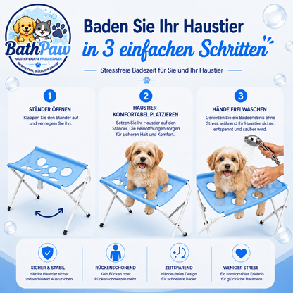 BathPaw™ | Haustier-Badeständer 2